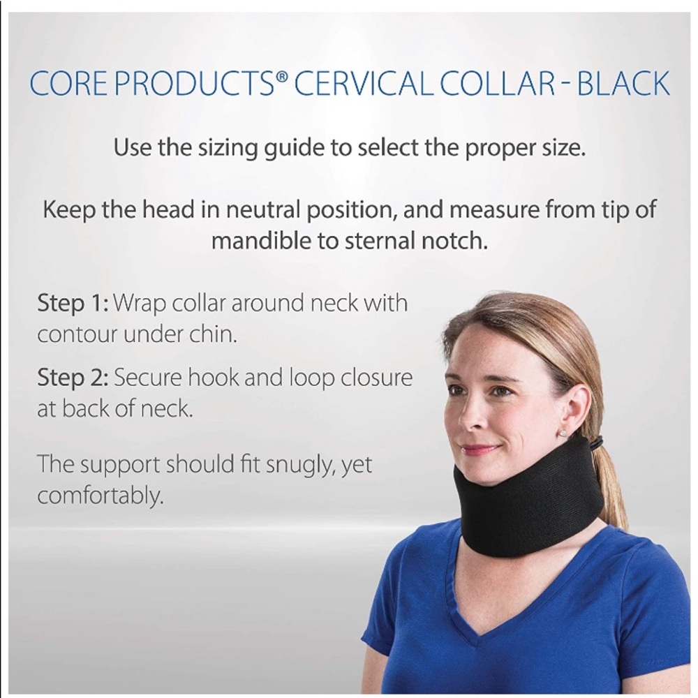 Core Products 3” Foam Cervical Collar